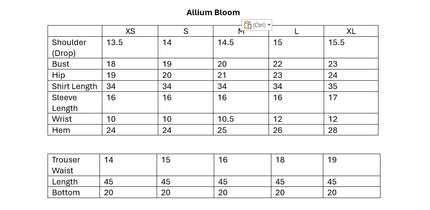Erum Khan | Dulcie Babes - Allium Bloom