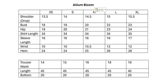 Erum Khan | Dulcie Babes - Allium Bloom