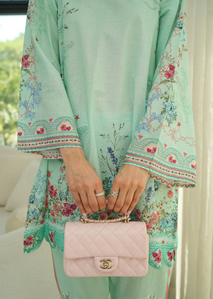 Naarj | Co-ord - Aqua Fantasy