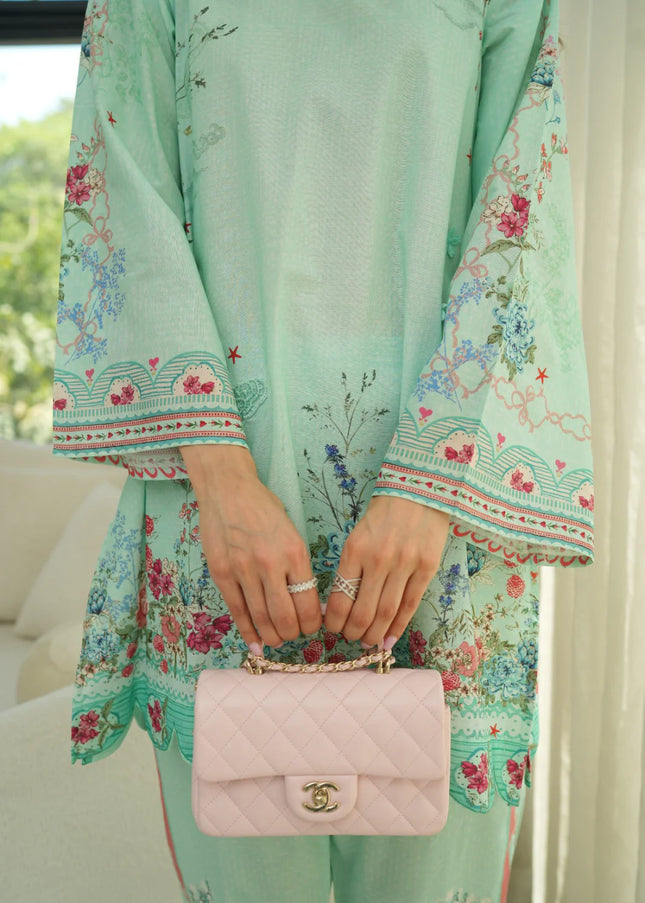 Naarj | Co-ord - Aqua Fantasy