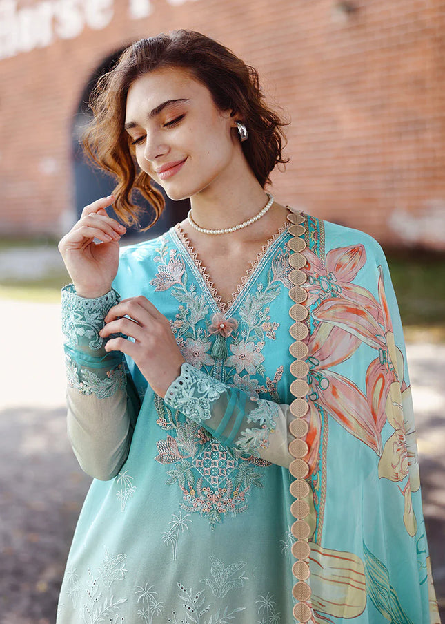 Mushq | Solace Ombre Chikankari - Whispered Dawn