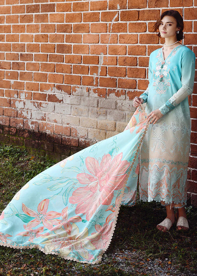 Mushq | Solace Ombre Chikankari - Whispered Dawn