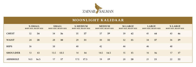 ZAINAB SALMAN - Moonlight Kalidaar