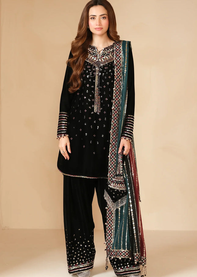 Jazmin | Embroidered Velvet Formal VF-2037