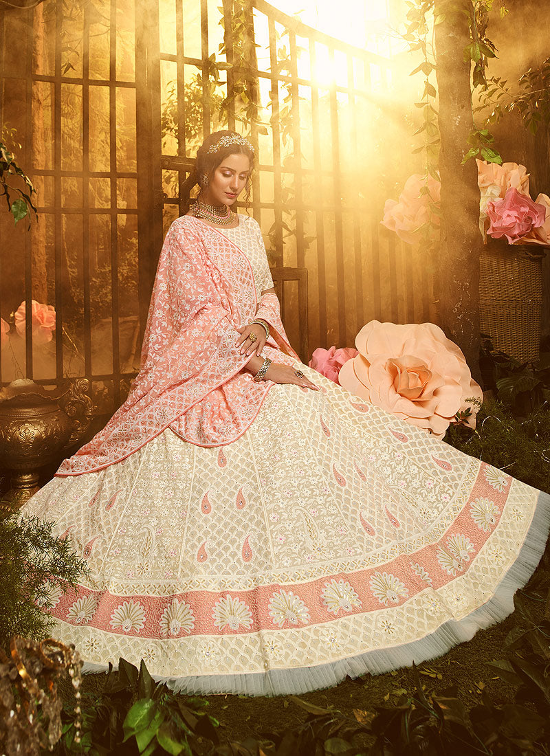 Pink 100% Silk Lehenga Sari, Saree for sale | eBay