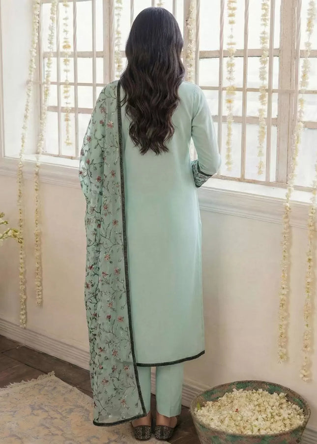 Georgette Embroidered Straight Suit Series
