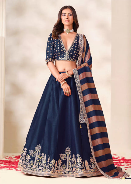 Art Silk Embroidered Lehenga Choli Series