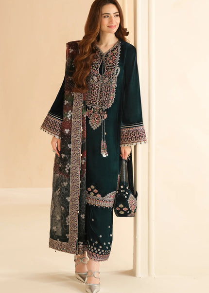 Jazmin | Embroidered Velvet Formal VF-2039