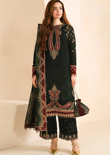 Jazmin | Embroidered Velvet Formal VF-2034