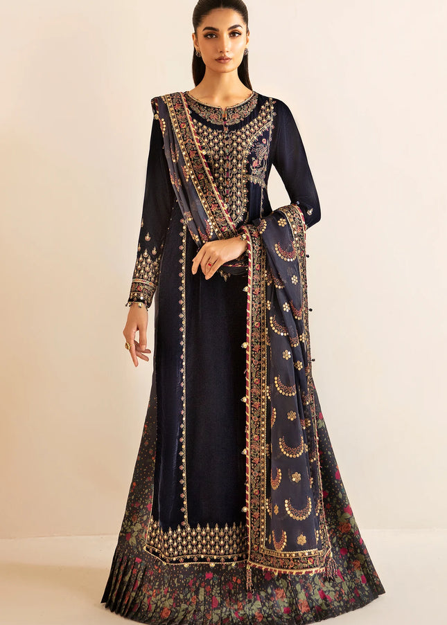 Jazmin | Embroidered Velvet Formal VF-2031