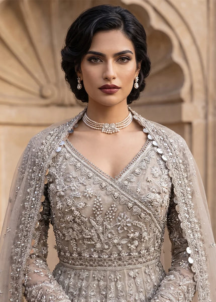 Maria Osama Khan | Dahlia Wedding - Etherea