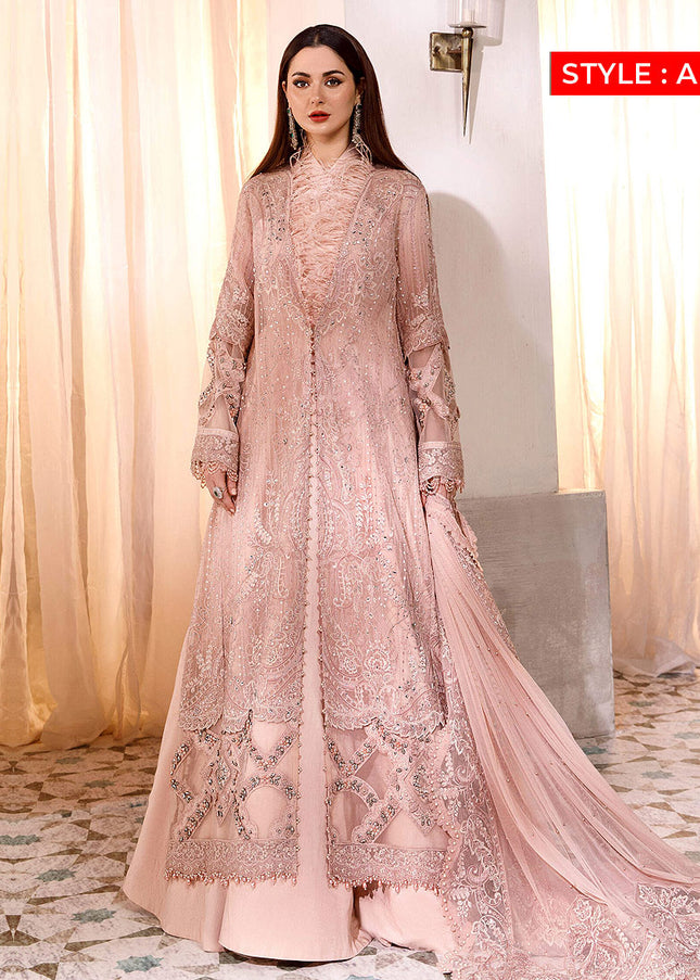MARIA B - MBROIDERED - Ash Pink