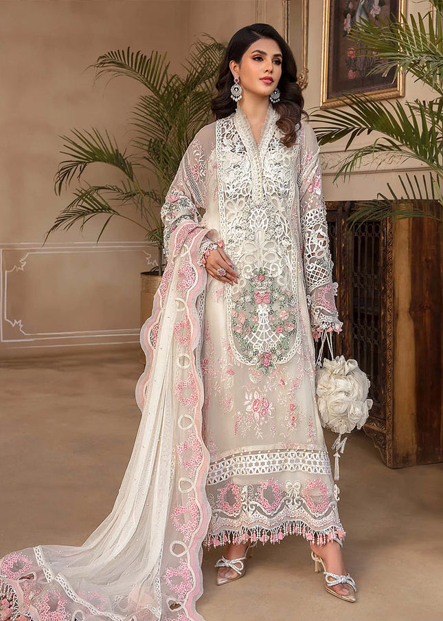 MARIA B - MBROIDERED - Off White
