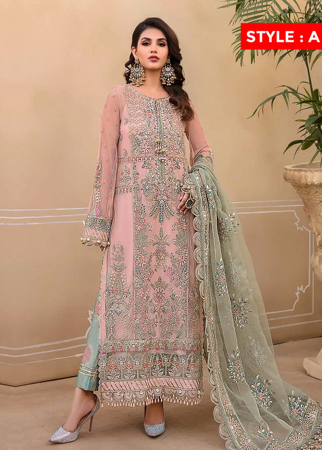 MARIA B - MBROIDERED - Sea Green