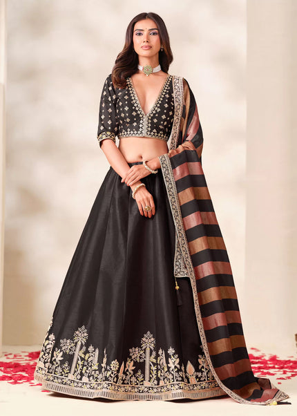 Art Silk Embroidered Lehenga Choli Series