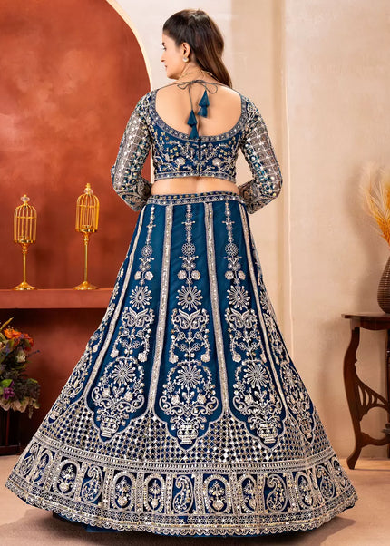 Net Embroidered Lehenga Choli Series
