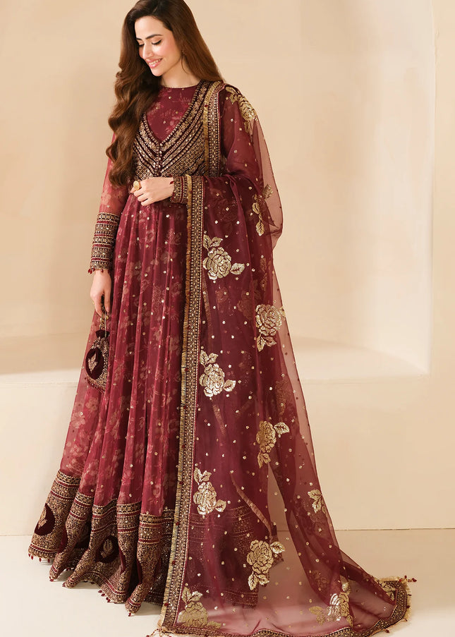 Jazmin | Embroidered Velvet Formal VF-2033