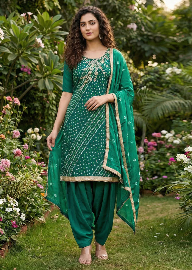 Cotton Printed Punjabi Suit Series