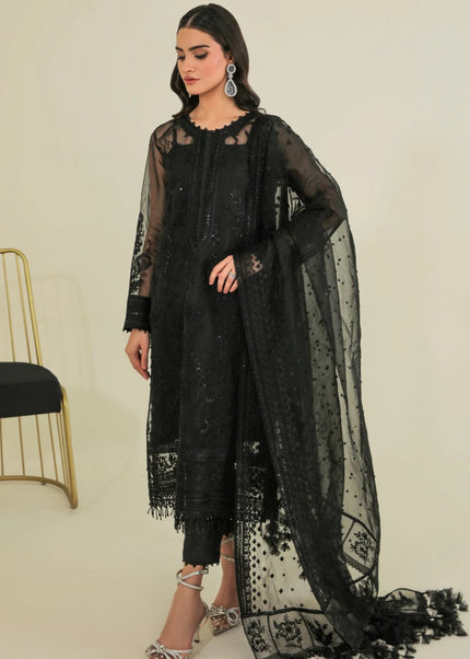 Baroque | Embroidered Organza UF-235