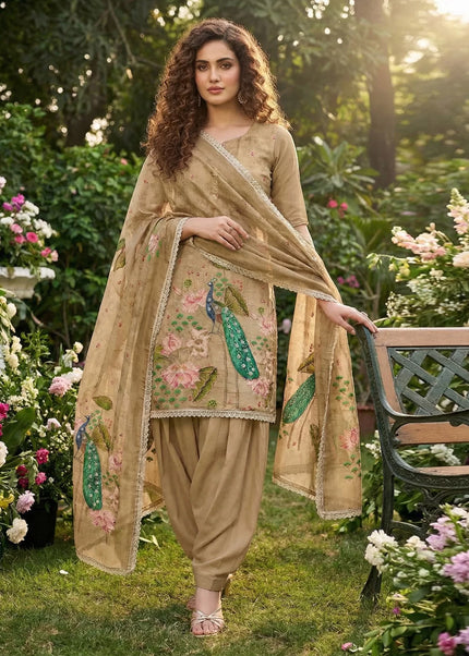 Silk Embroidered Punjabi Suit Series