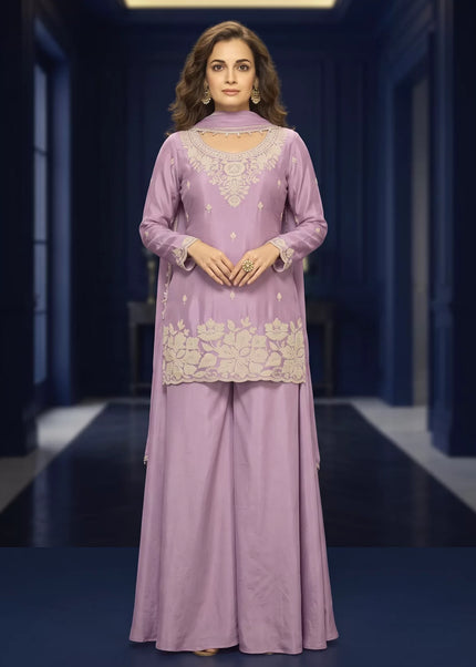 Chinnon Embroidered Sharara Suit Series