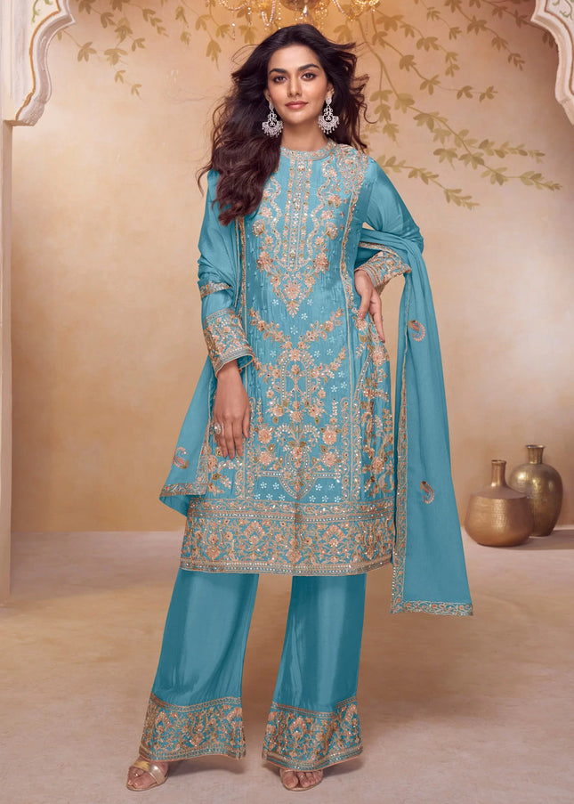 Chinnon Embroidered Pant Style Suit Series