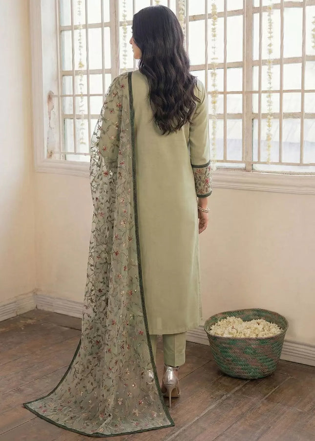 Georgette Embroidered Straight Suit Series