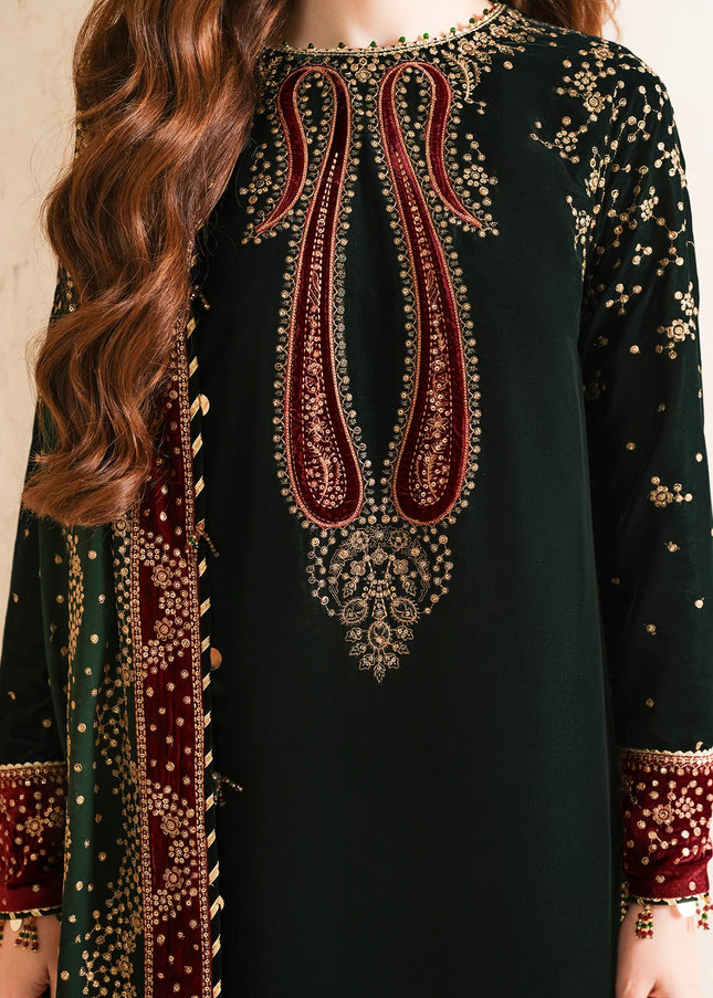 Jazmin | Embroidered Velvet Formal VF-2034