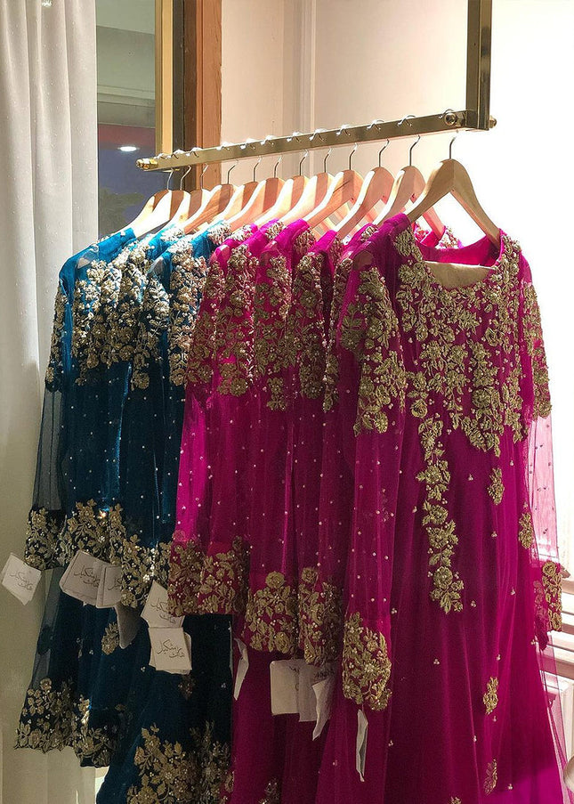 HARIS SHAKEEL - 2 PC RTW Hand Embellished 