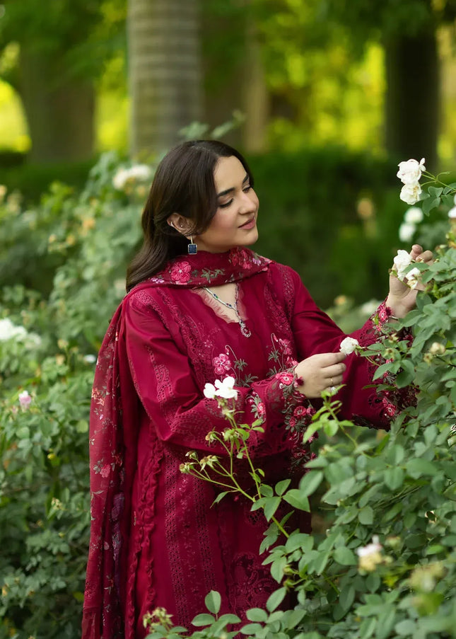 Elaf Premium | Luxury Lawn Vol ll '26 - Falling Petals