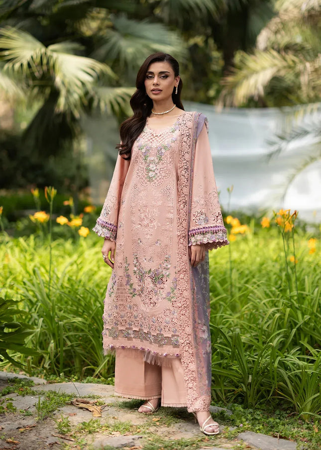 Elaf Premium | Luxury Lawn Vol ll '26 - Blushing Rose