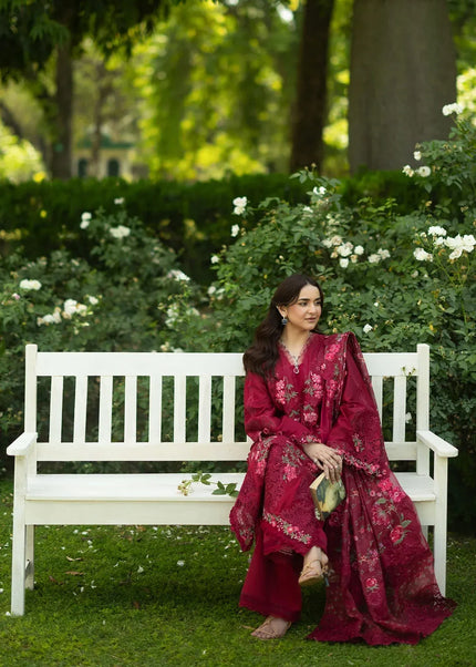 Elaf Premium | Luxury Lawn Vol ll '26 - Falling Petals