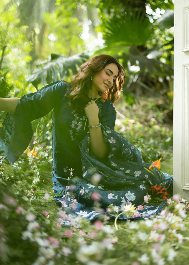 Elaf Premium | Luxury Lawn Vol ll '26 - Emerald Fern