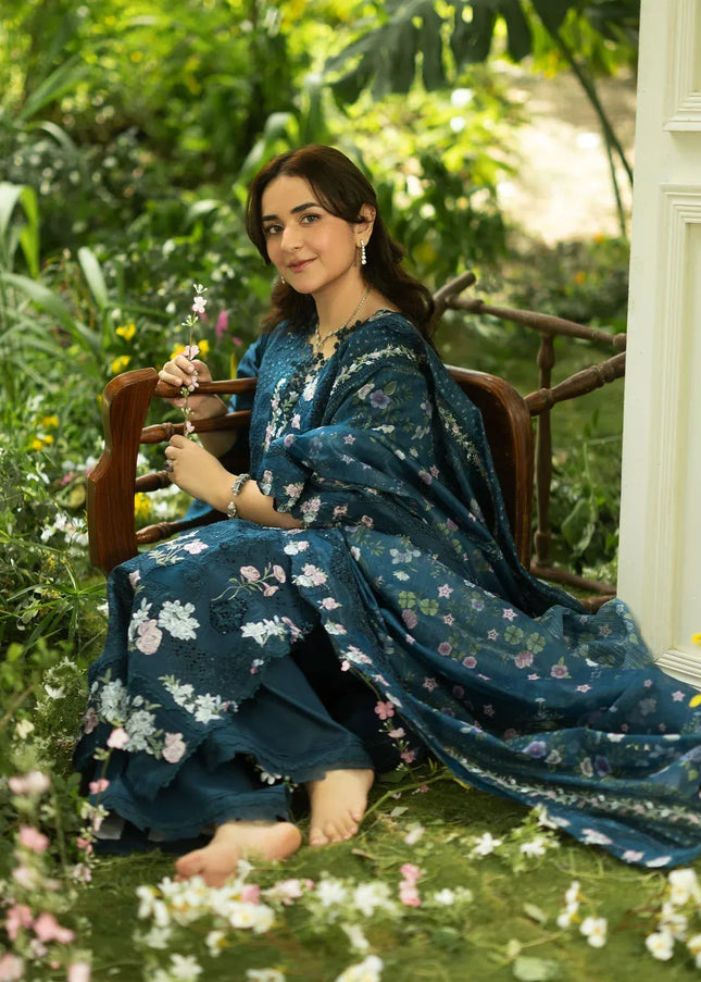 Elaf Premium | Luxury Lawn Vol ll '26 - Emerald Fern