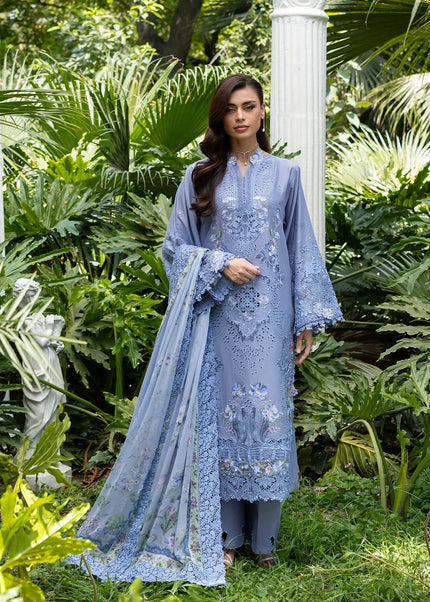 Elaf Premium | Luxury Lawn Vol ll '26 - Lavender Luxe