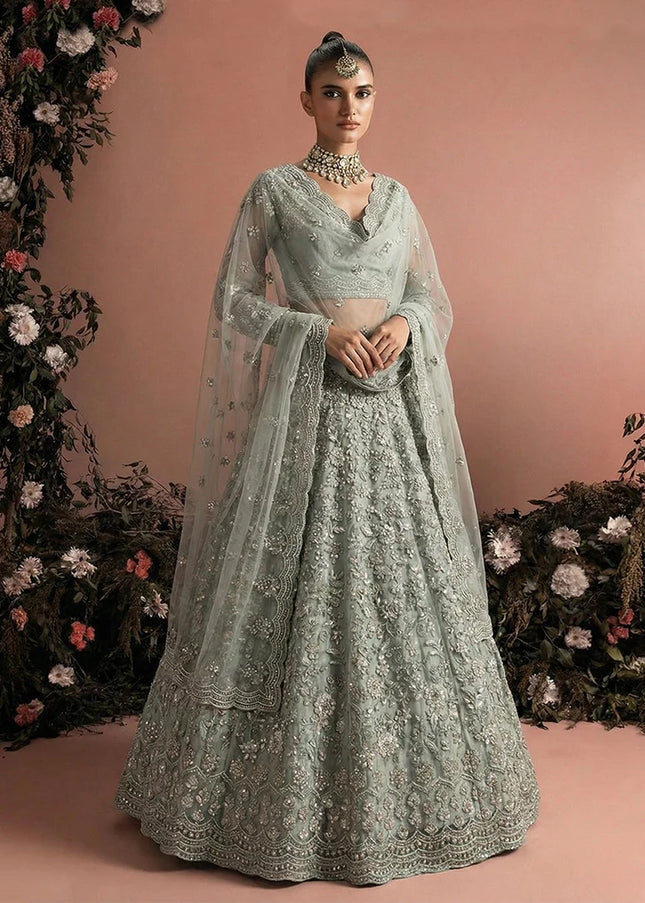 Net Embroidered Lehenga Choli Series