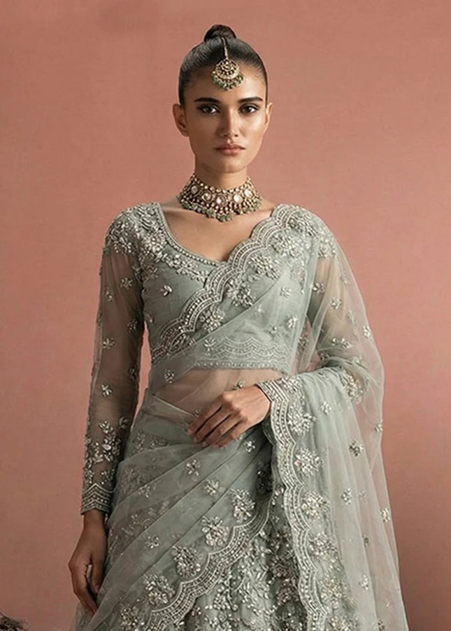 Net Embroidered Lehenga Choli Series
