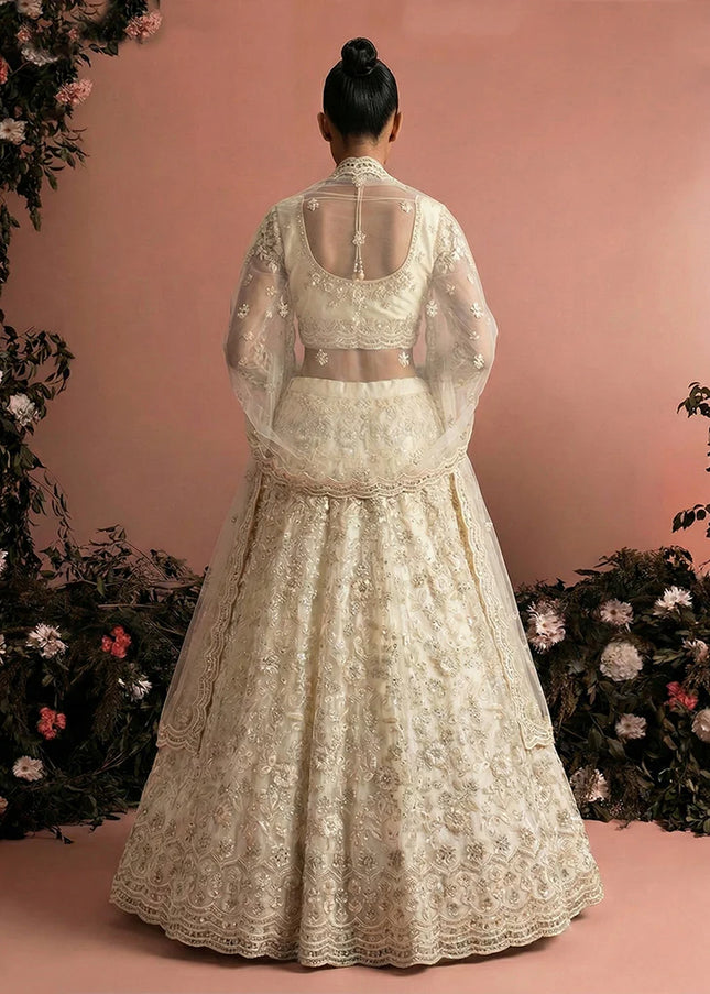 Net Embroidered Lehenga Choli Series