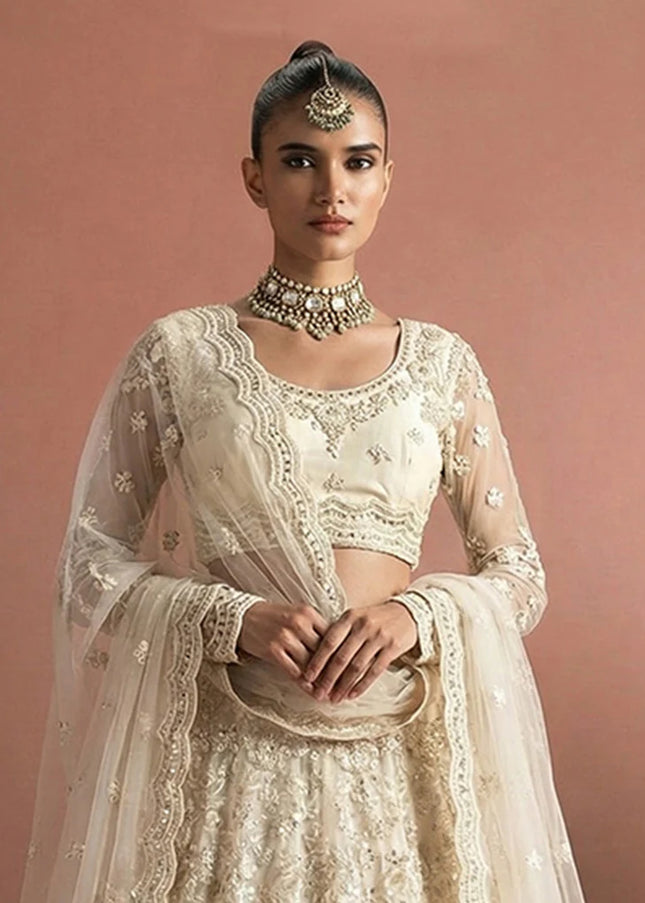 Net Embroidered Lehenga Choli Series
