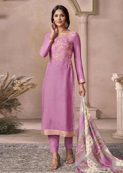 Maslin Printed and Weaved Pant Suit Series