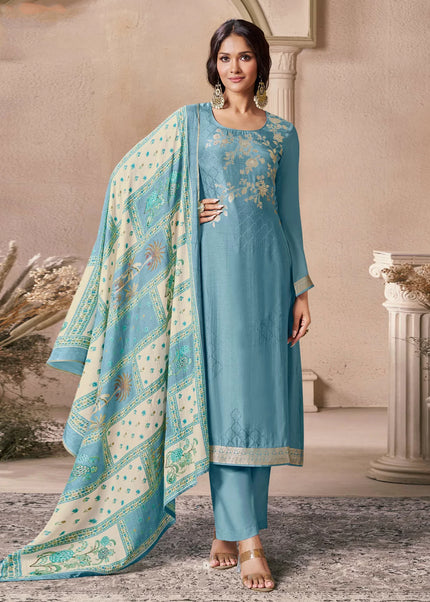 Maslin Printed and Weaved Pant Suit Series