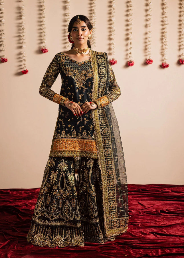 Maria Osama Khan | Jhil Mil Wedding Festive - Surmayi