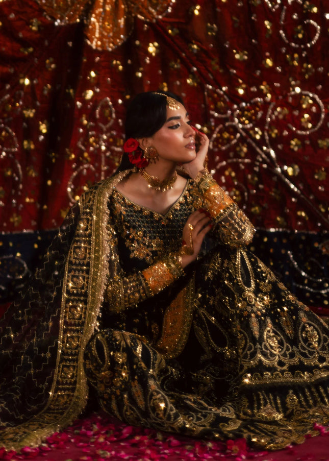 Maria Osama Khan | Jhil Mil Wedding Festive - Surmayi