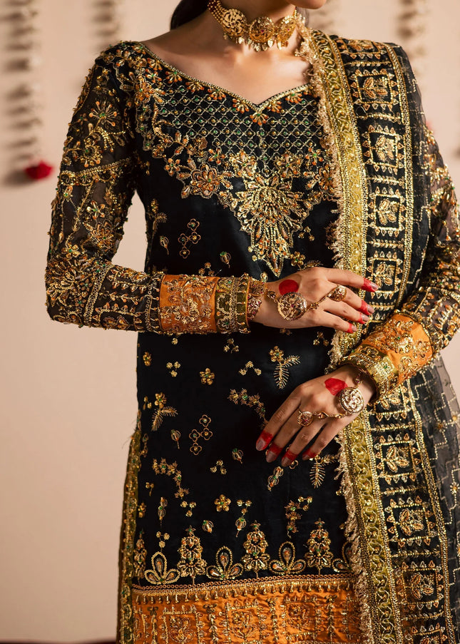 Maria Osama Khan | Jhil Mil Wedding Festive - Surmayi