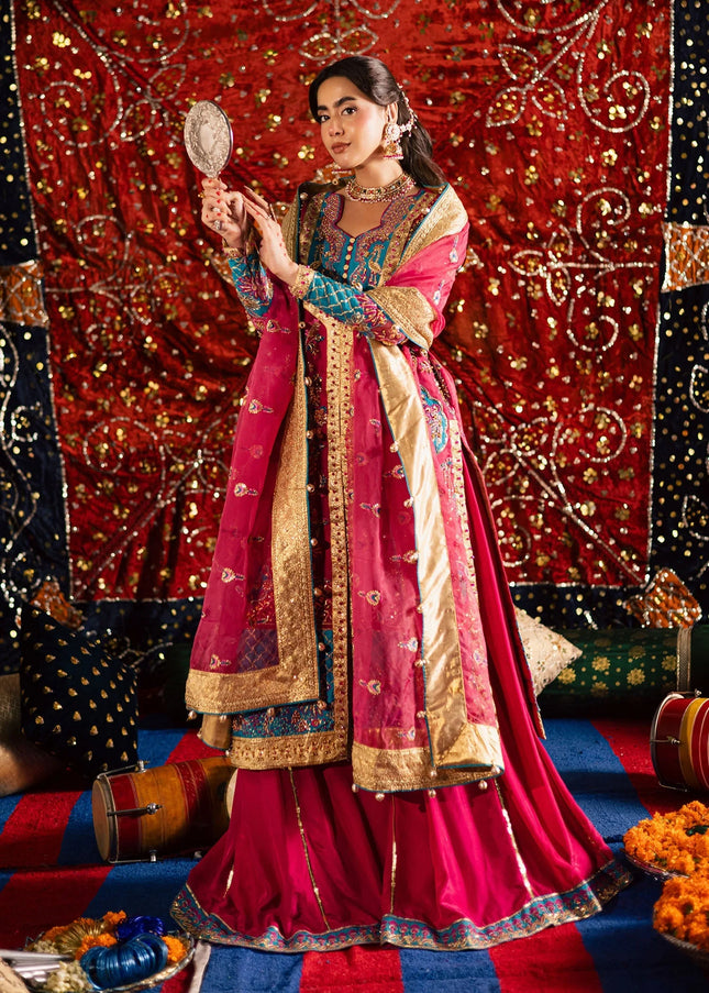 Maria Osama Khan | Jhil Mil Wedding Festive - Gulaboo