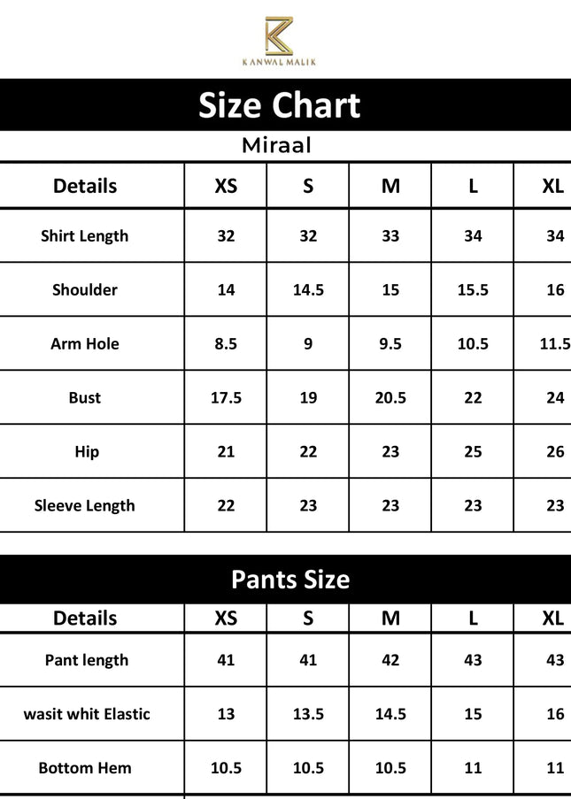 Kanwal Malik | New Arrival - Miraal