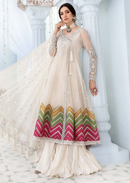 MARIA B - Eid Lawn 22 - Off White