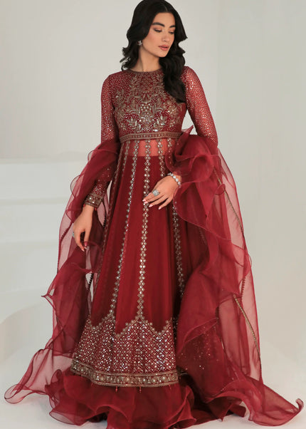 Jazmin | Wedding Formals -Embroidered Chiffon UC-3007