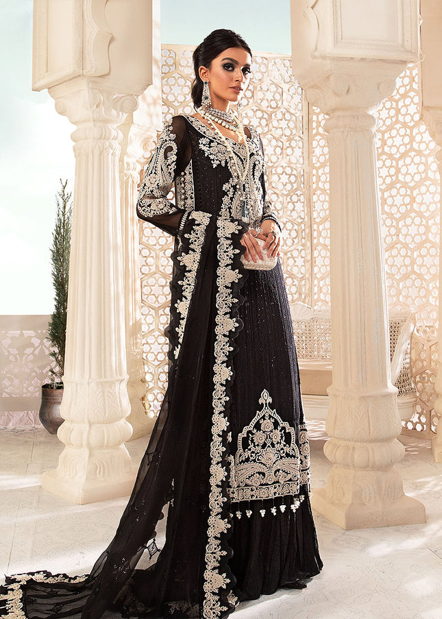 MARIA B - Chiffon 22 - Black and White