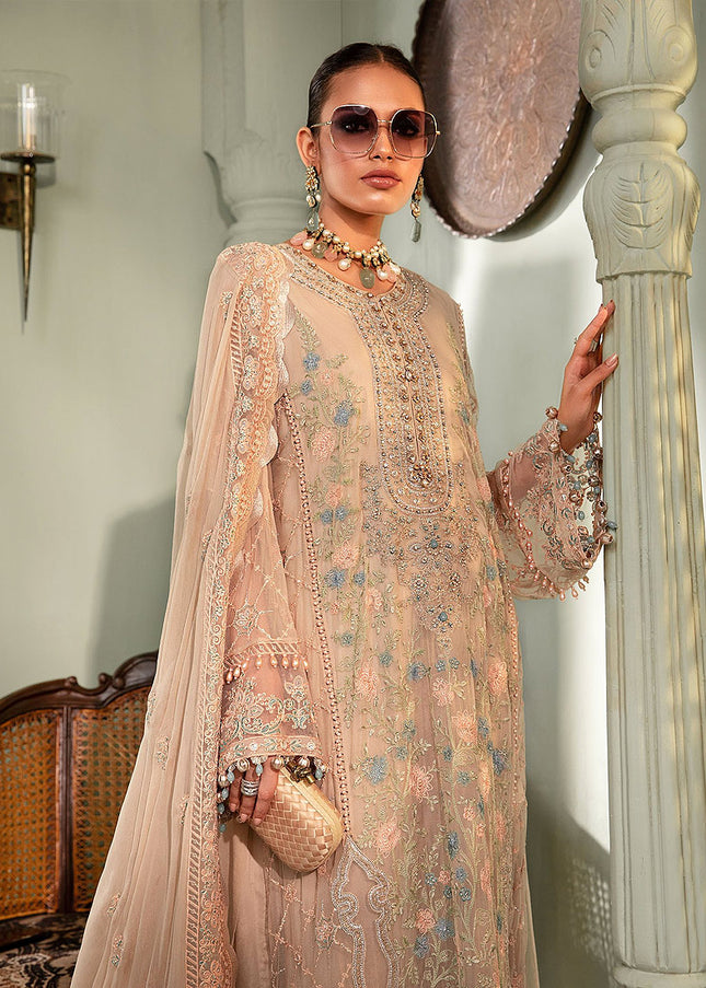 MARIA B - Chiffon 22 - Nude Pink